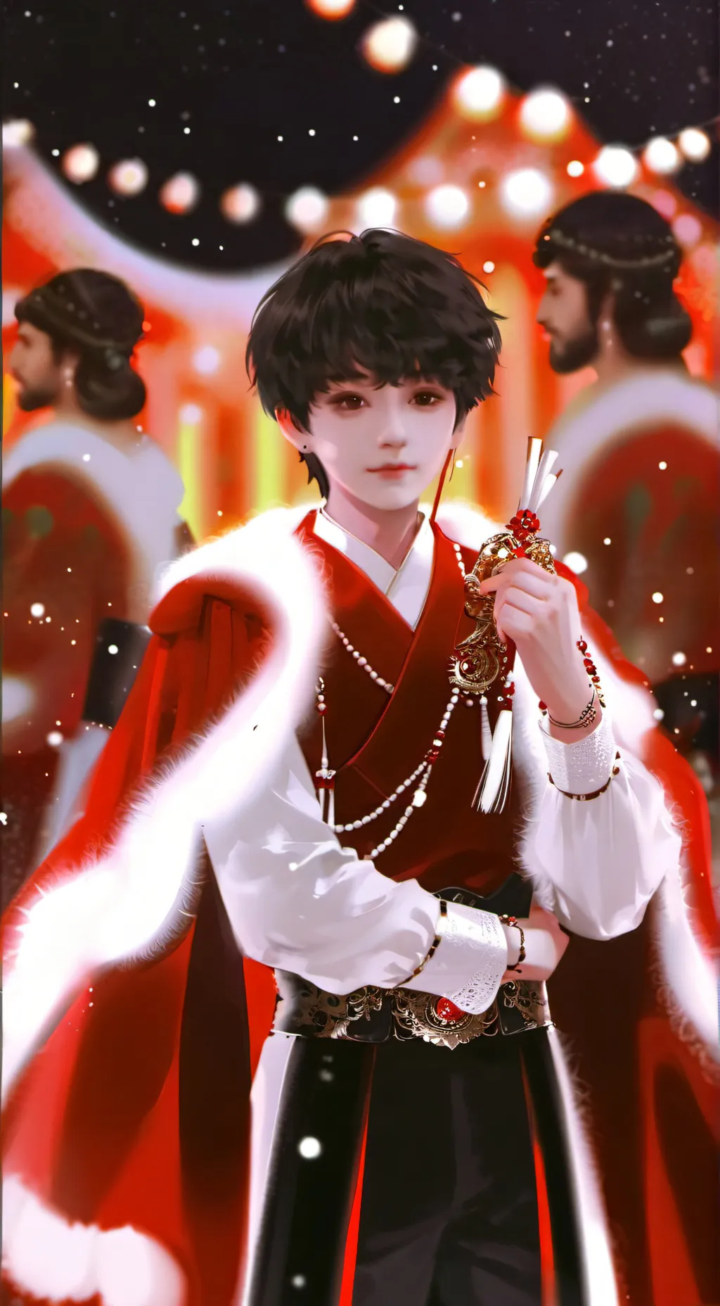ai character: 智恩涵 background