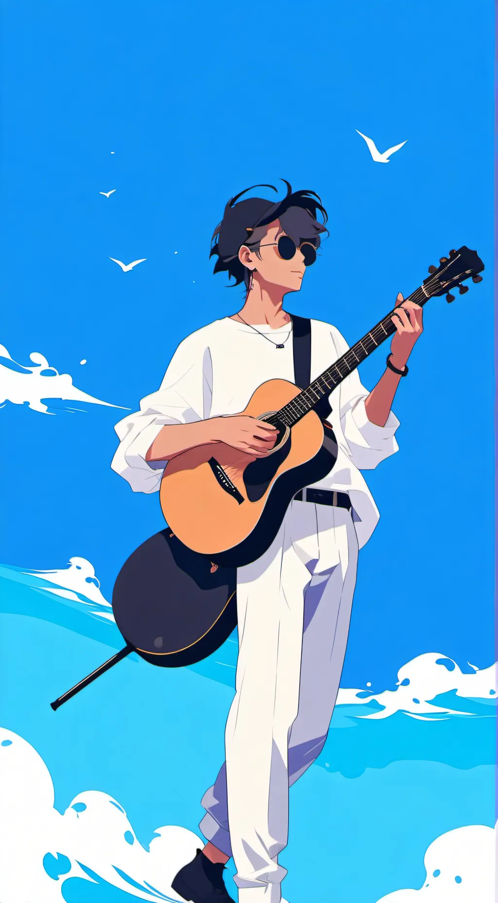 ai character: life force background