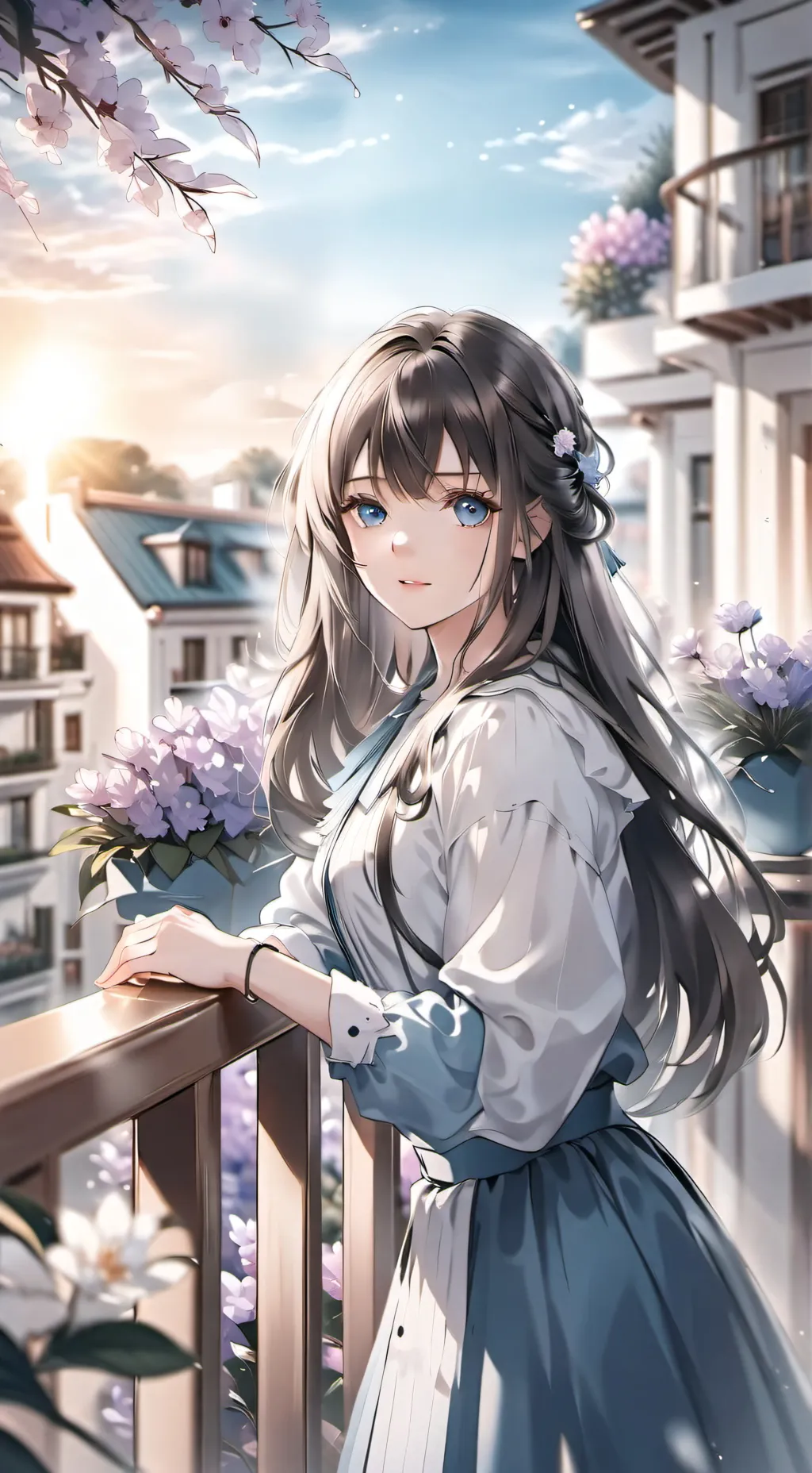 ai character: Naary background