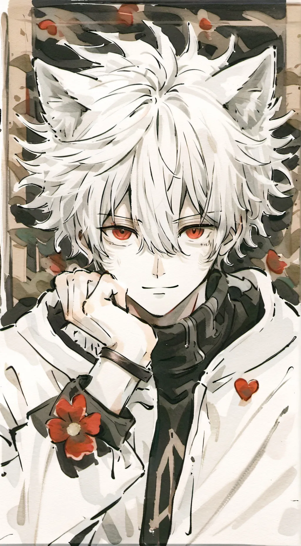 ai character: ¿Bakugo Gato? background