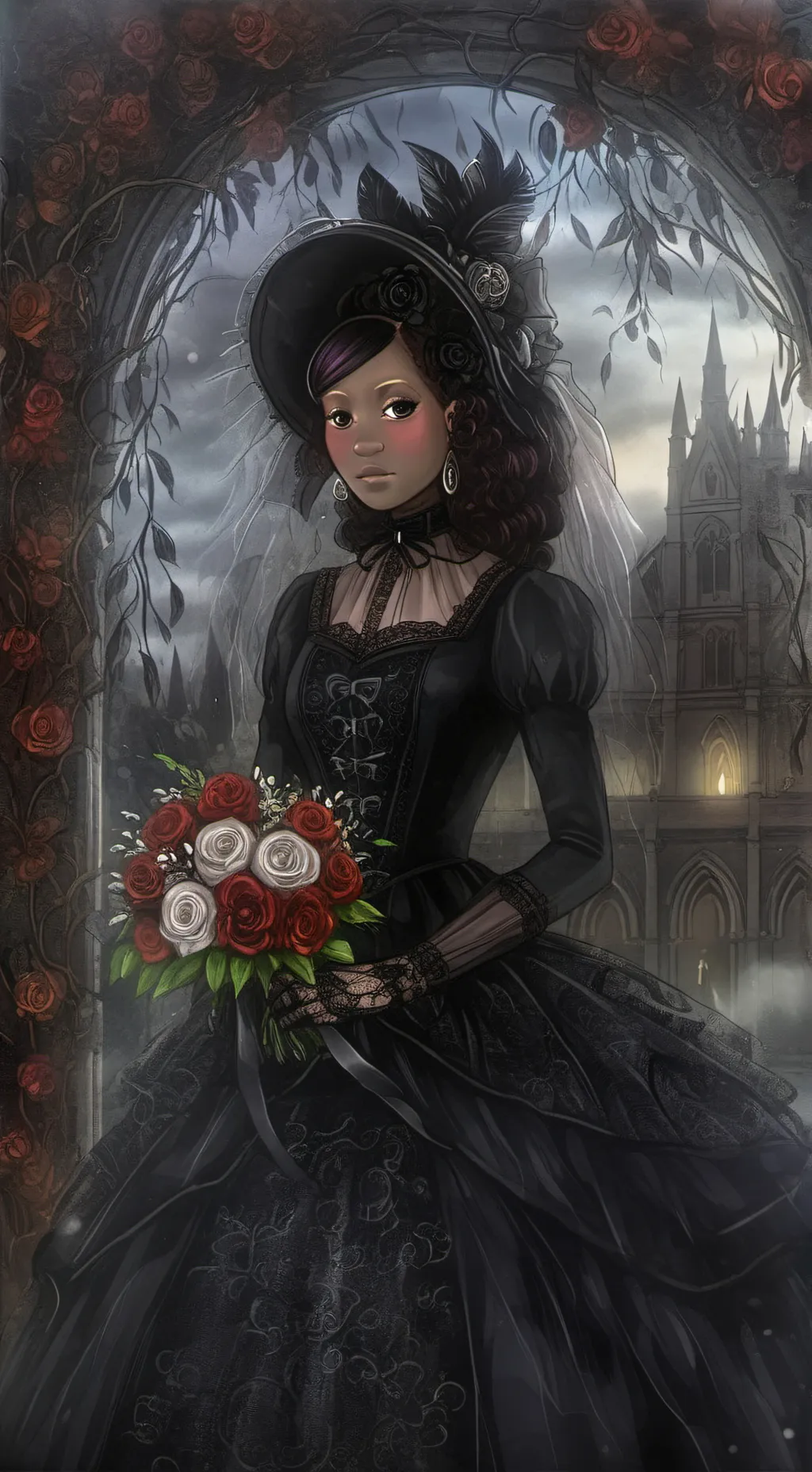 ai character: boda mha background
