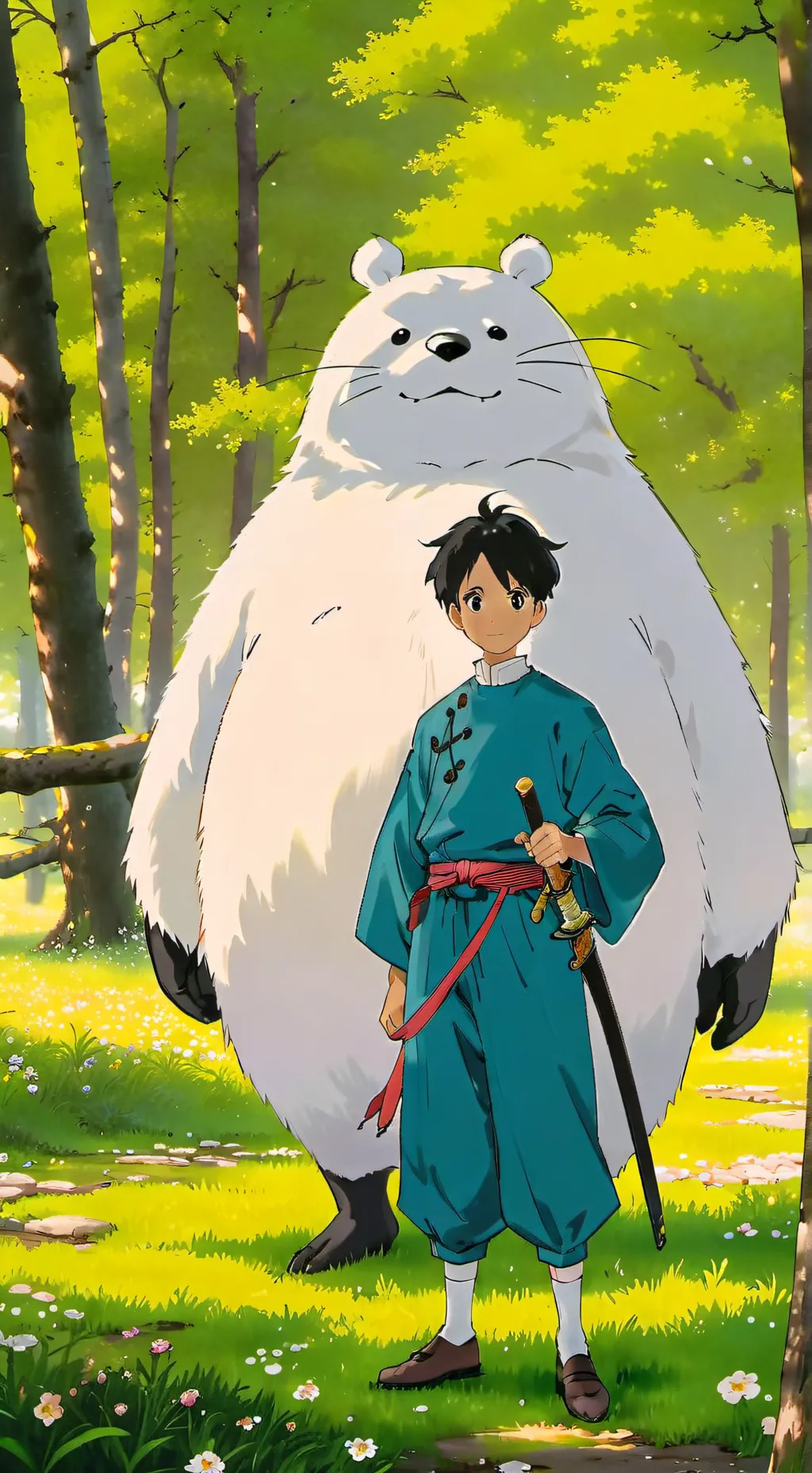 ai character: Satoru Gojo background