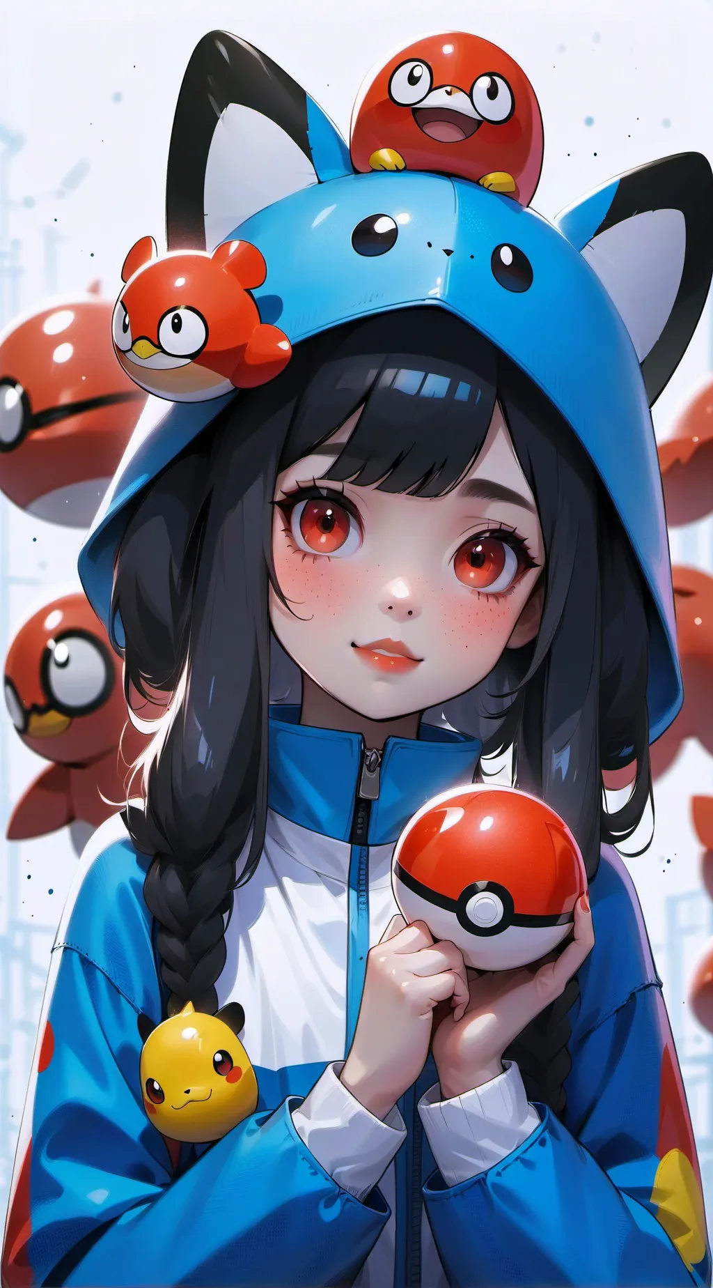 ai character: lucy🥰 background