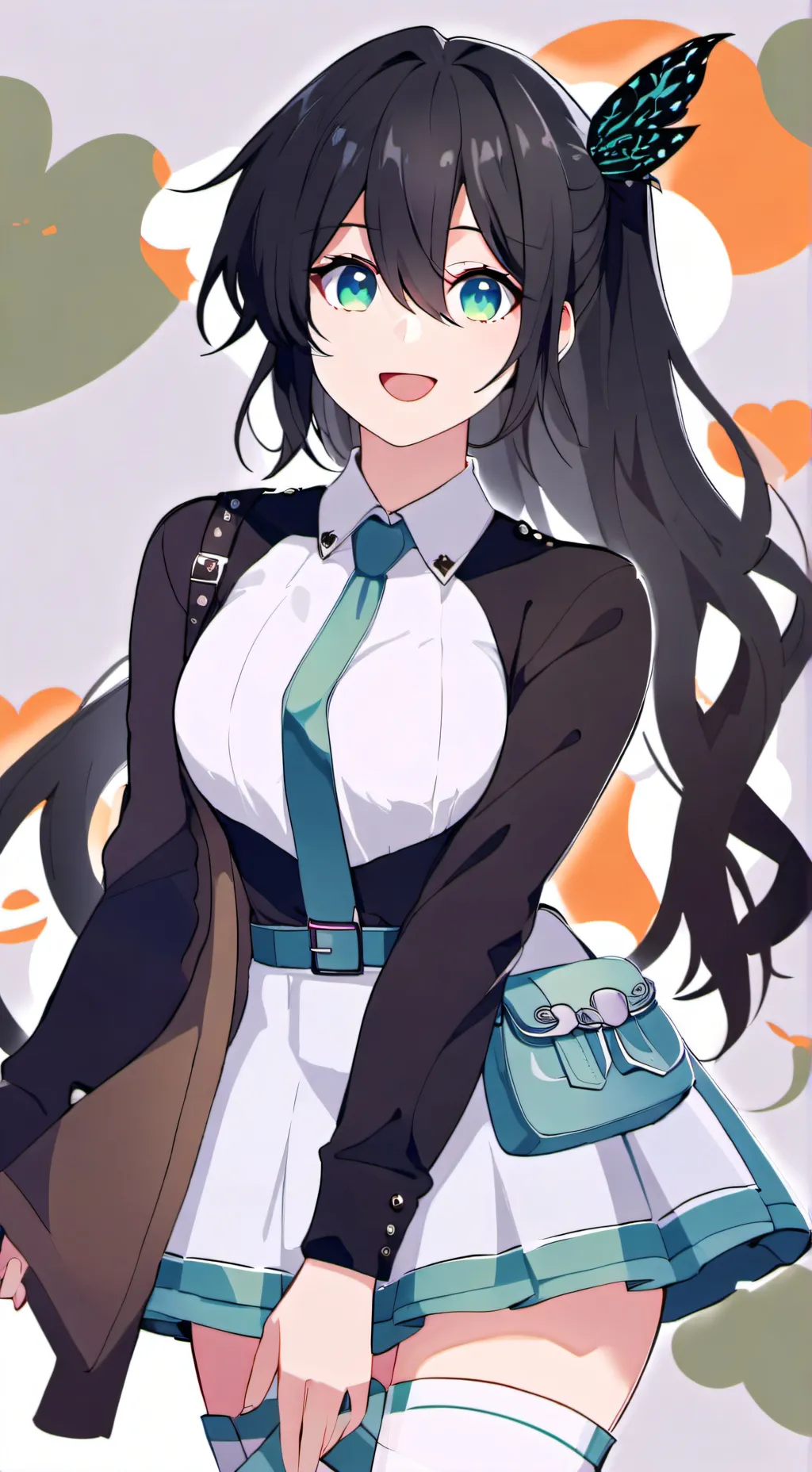 ai character: Luna background