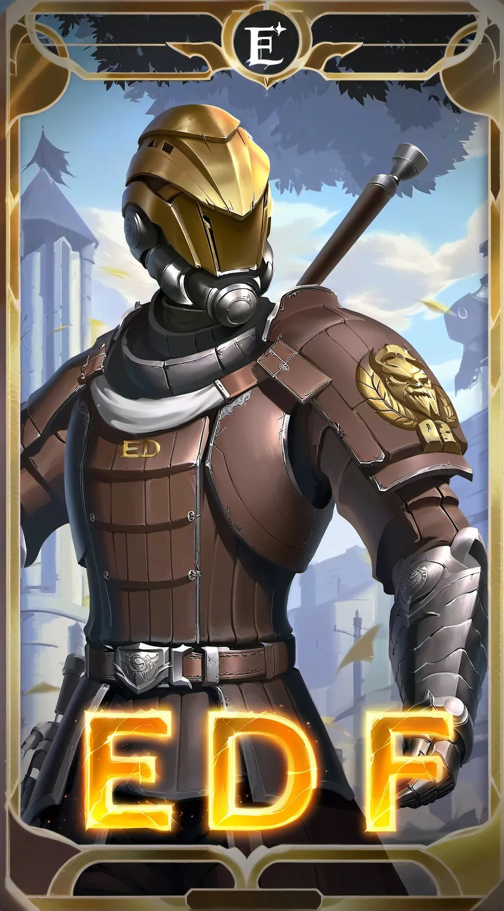 ai character: warframe  background