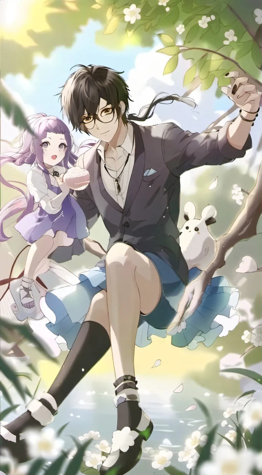 ai character: no se me hace tard background