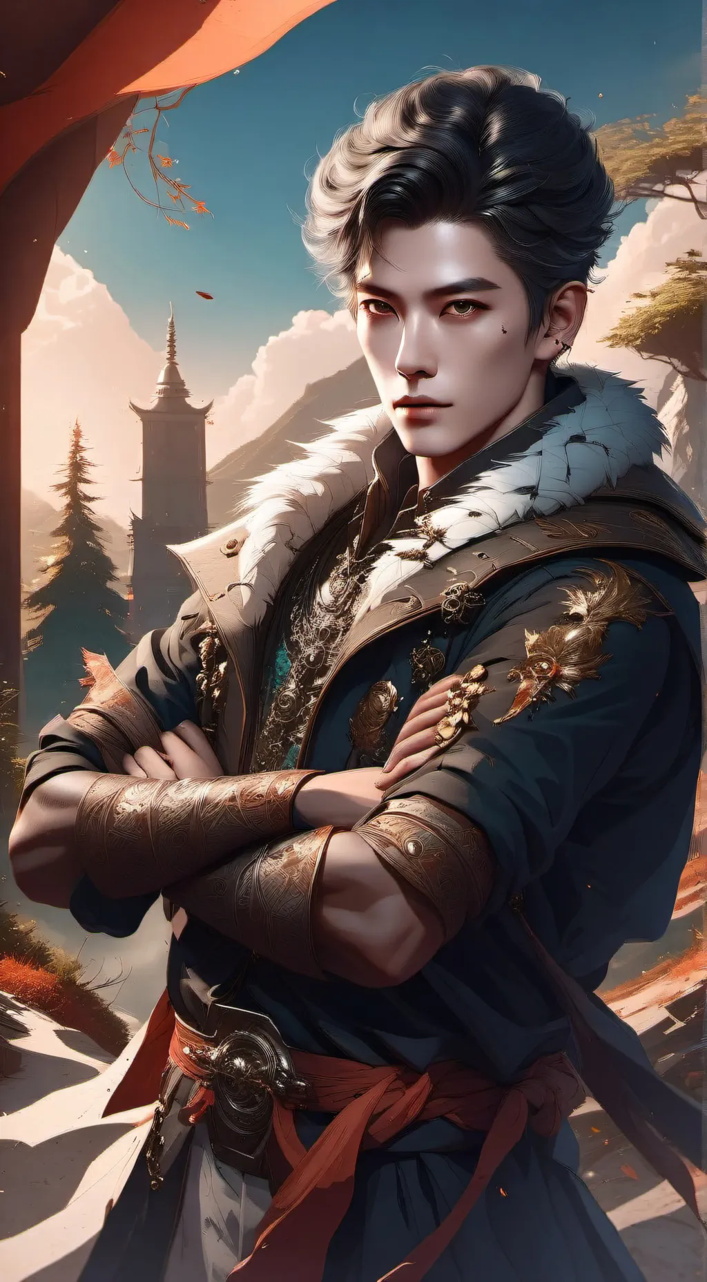 ai character: ...  background