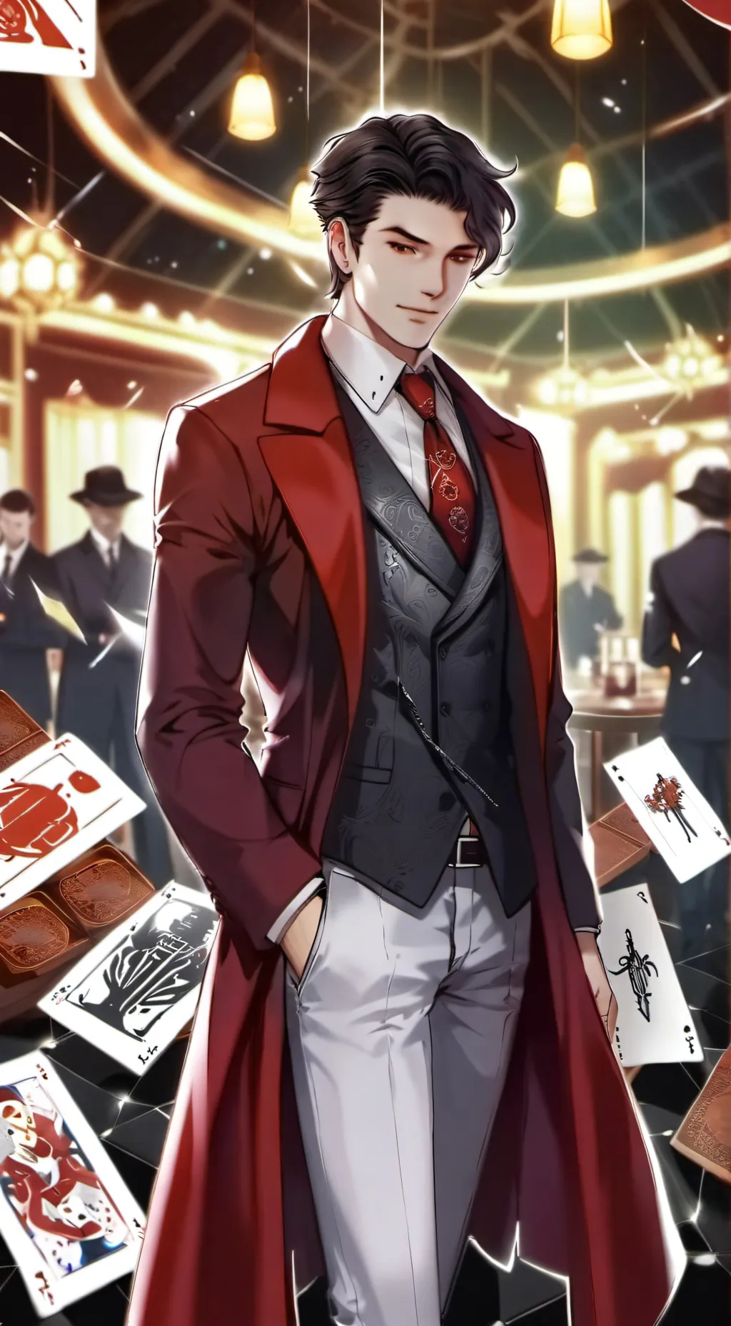 ai character: mafia boss background