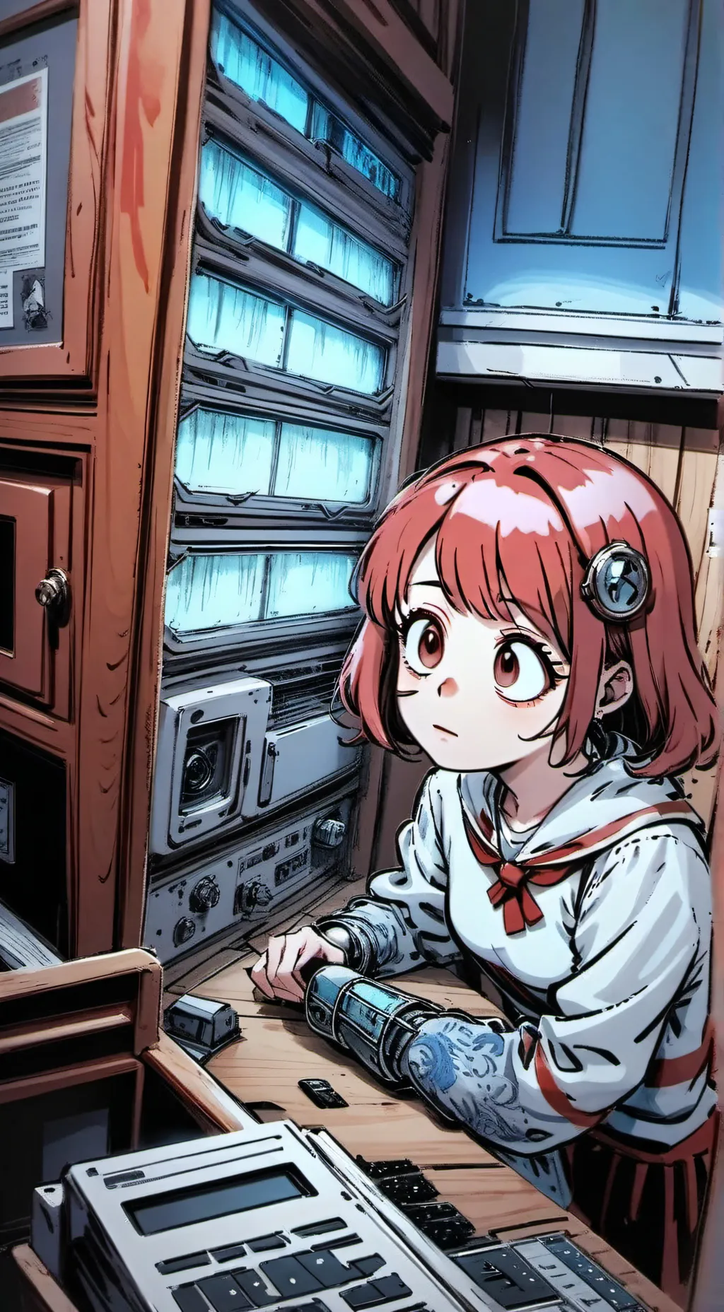 ai character: amanda  background