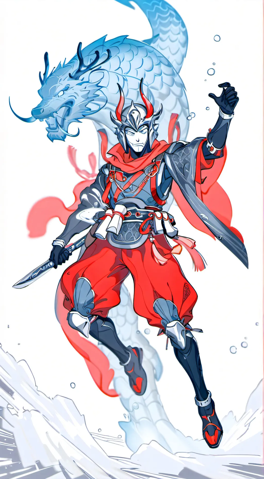 ai character: mirage and noah background