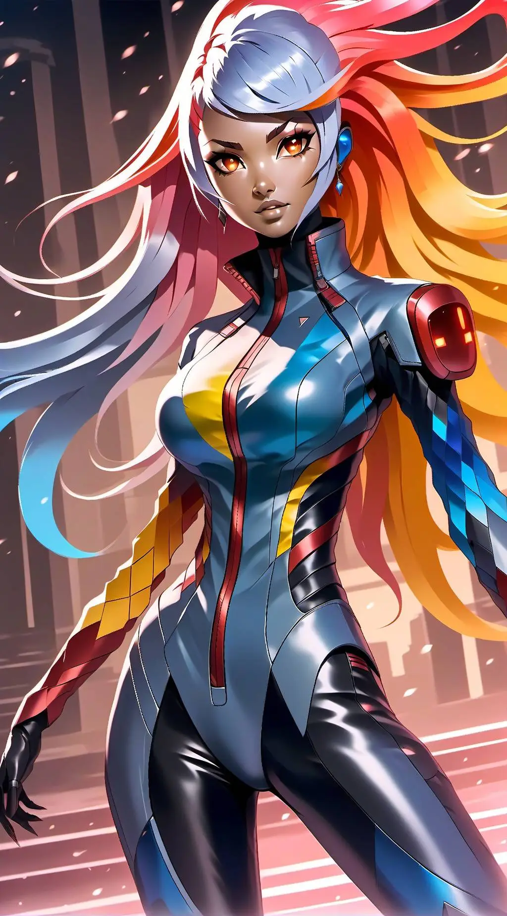 ai character: Elemental assassin background