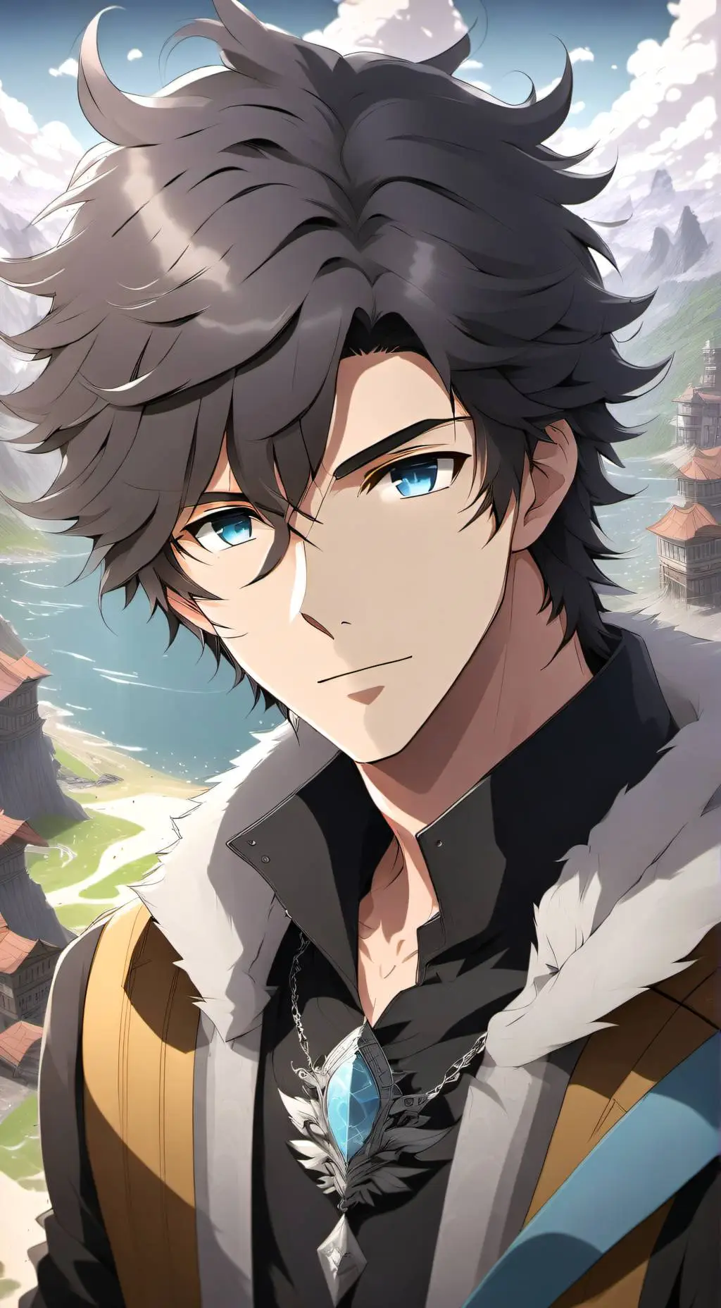 ai character: King Cielo background