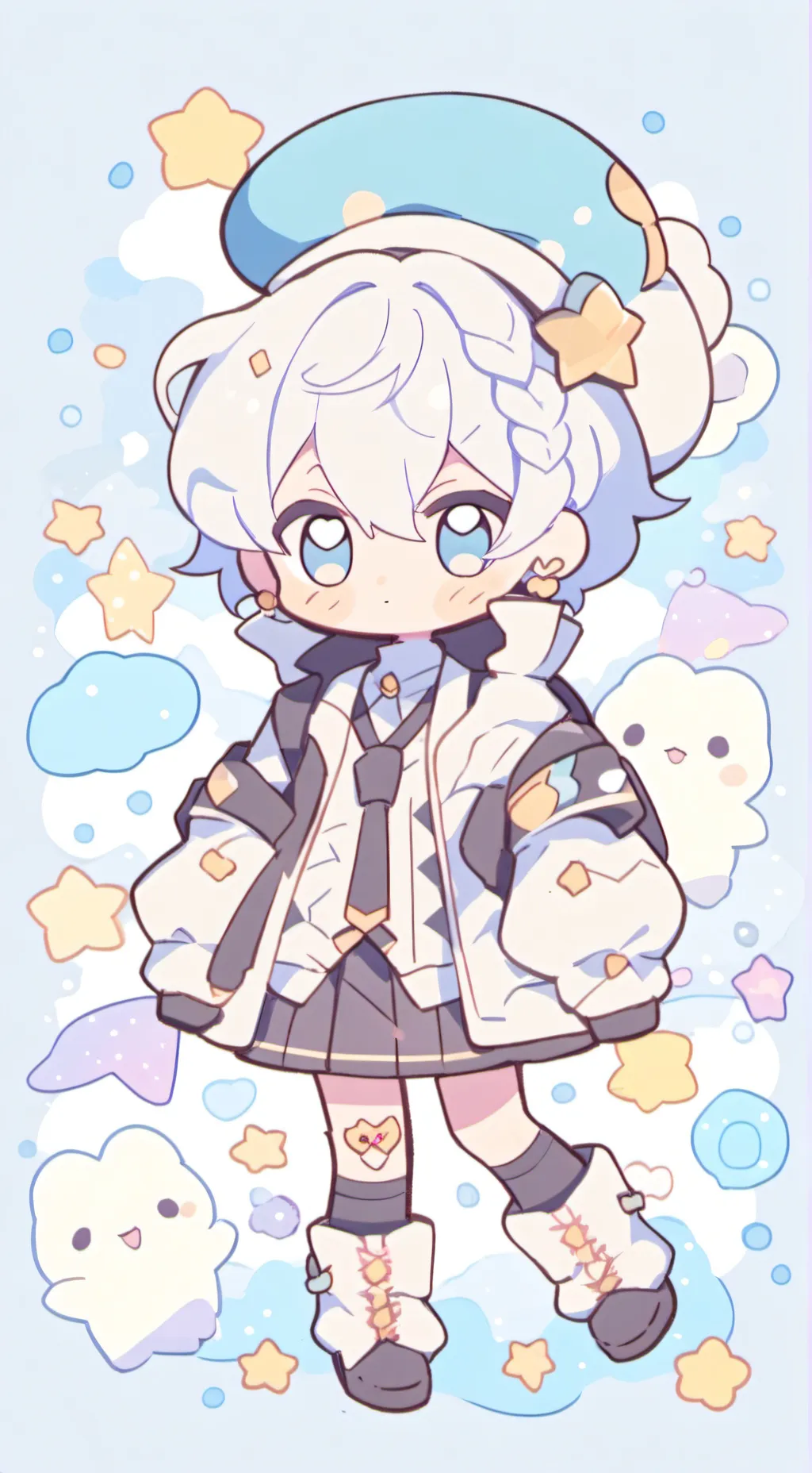 ai character: Dandys World. background