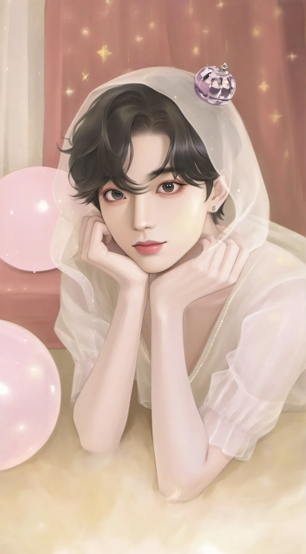 ai character: ♤Yu-jin♤ background
