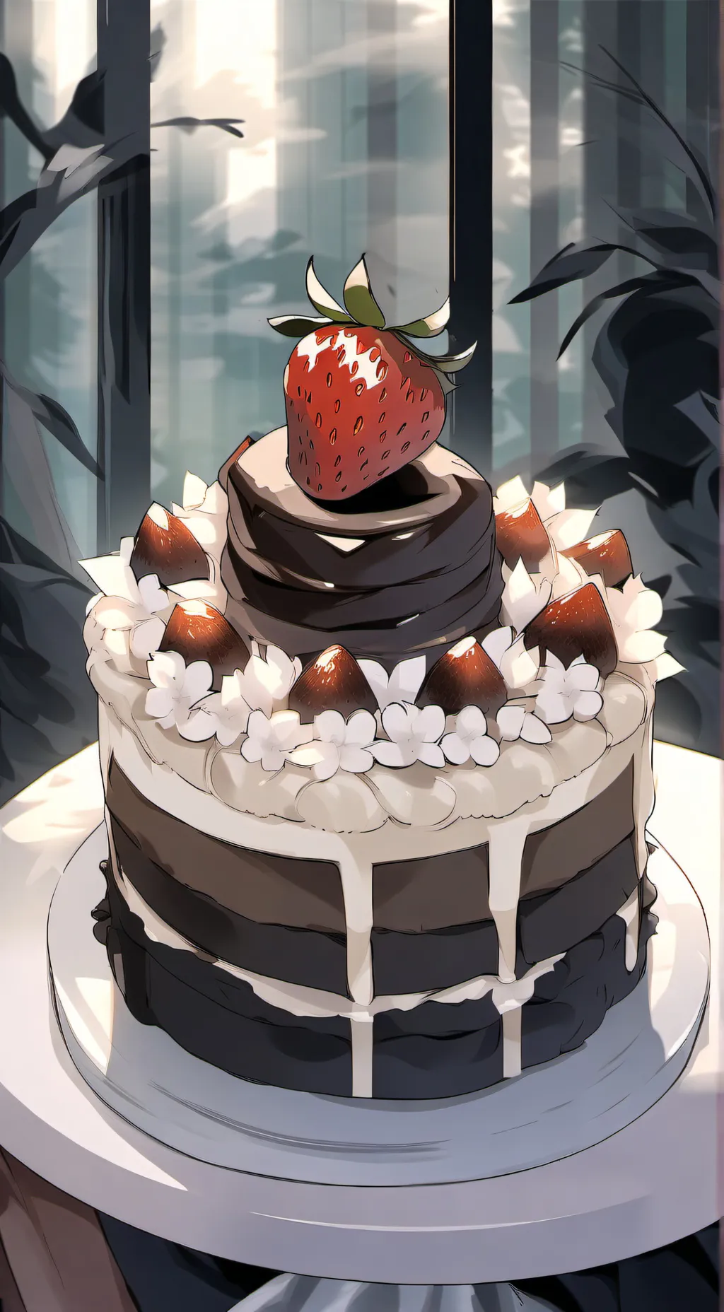 ai character: Freaky sprout😏 background