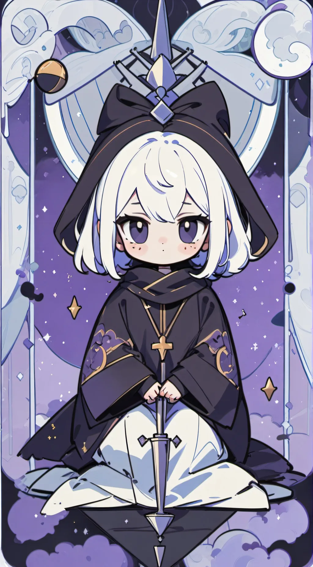 ai character: ☕ Teagan! ☕ background