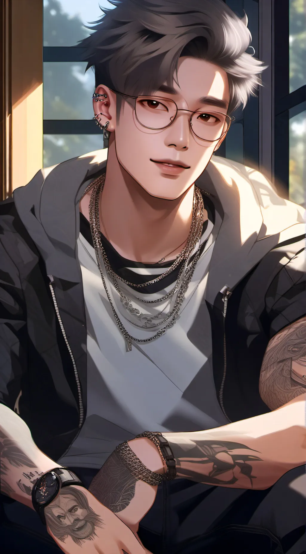 ai character: Kyler  background