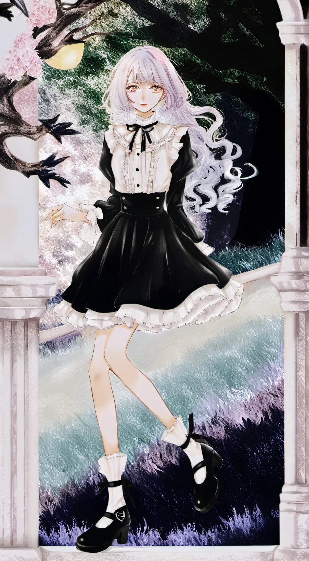 ai character: Momo background