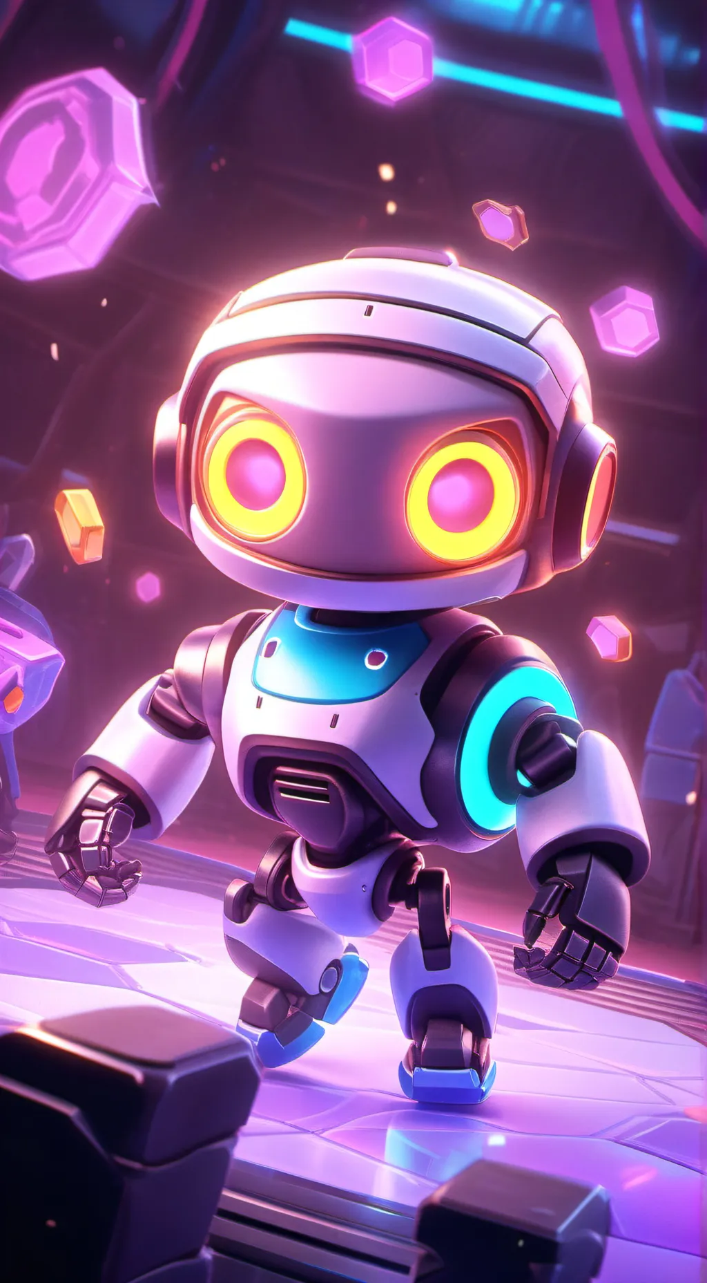 ai character: AI Assistant background