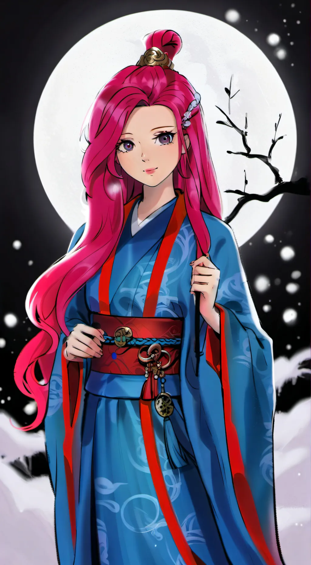 ai character: Phantom love♡ background