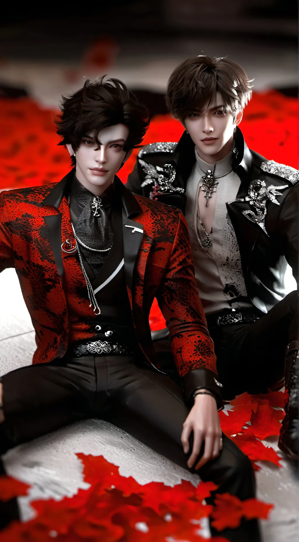 ai character: Mark and john background