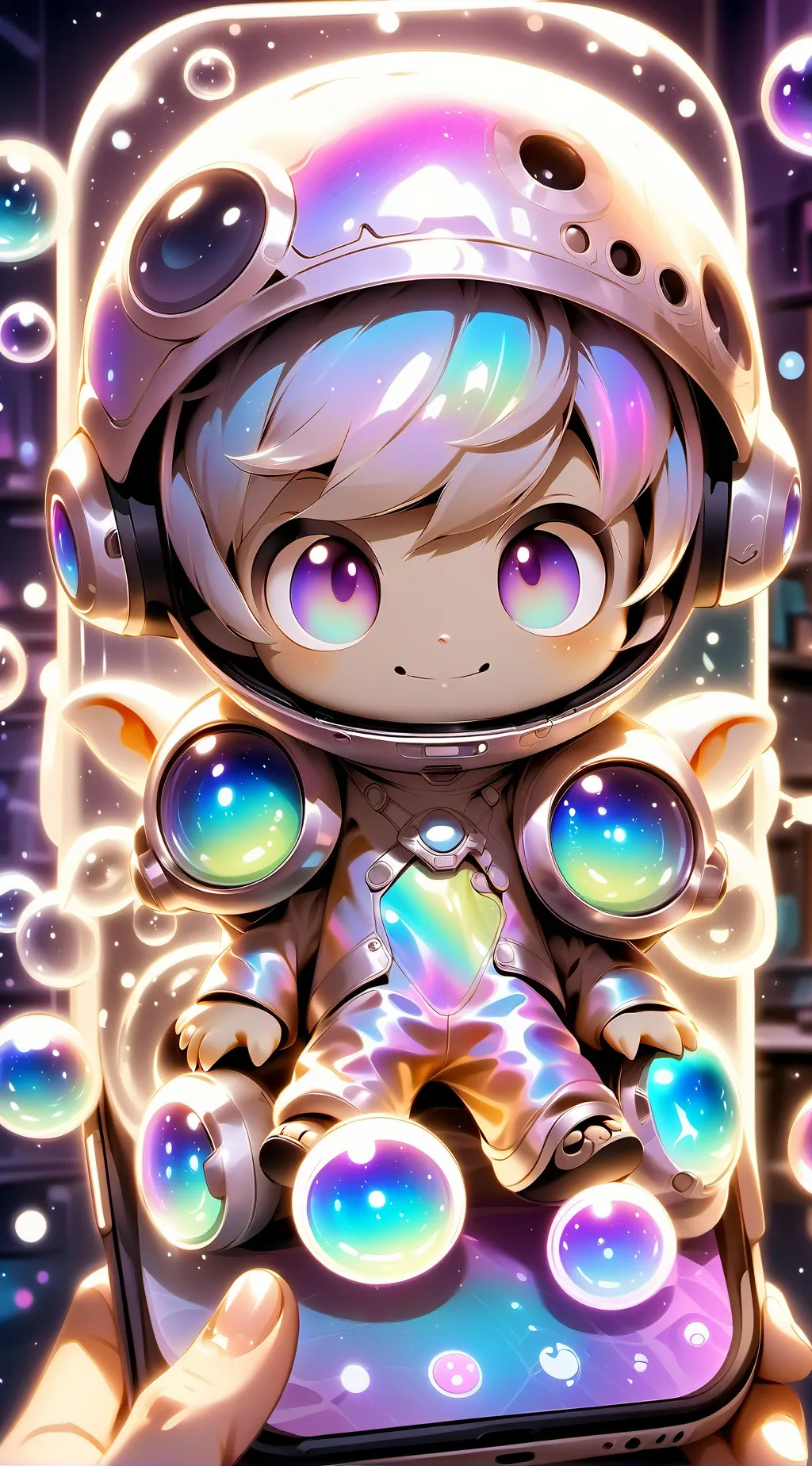 ai character: Zippy background