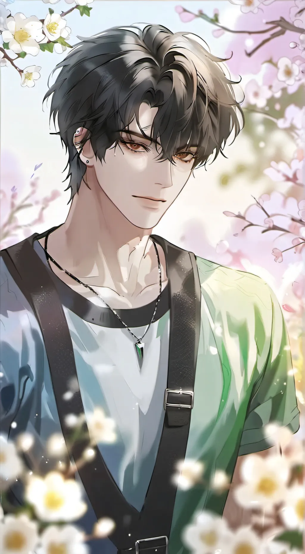 ai character: Enzo  background