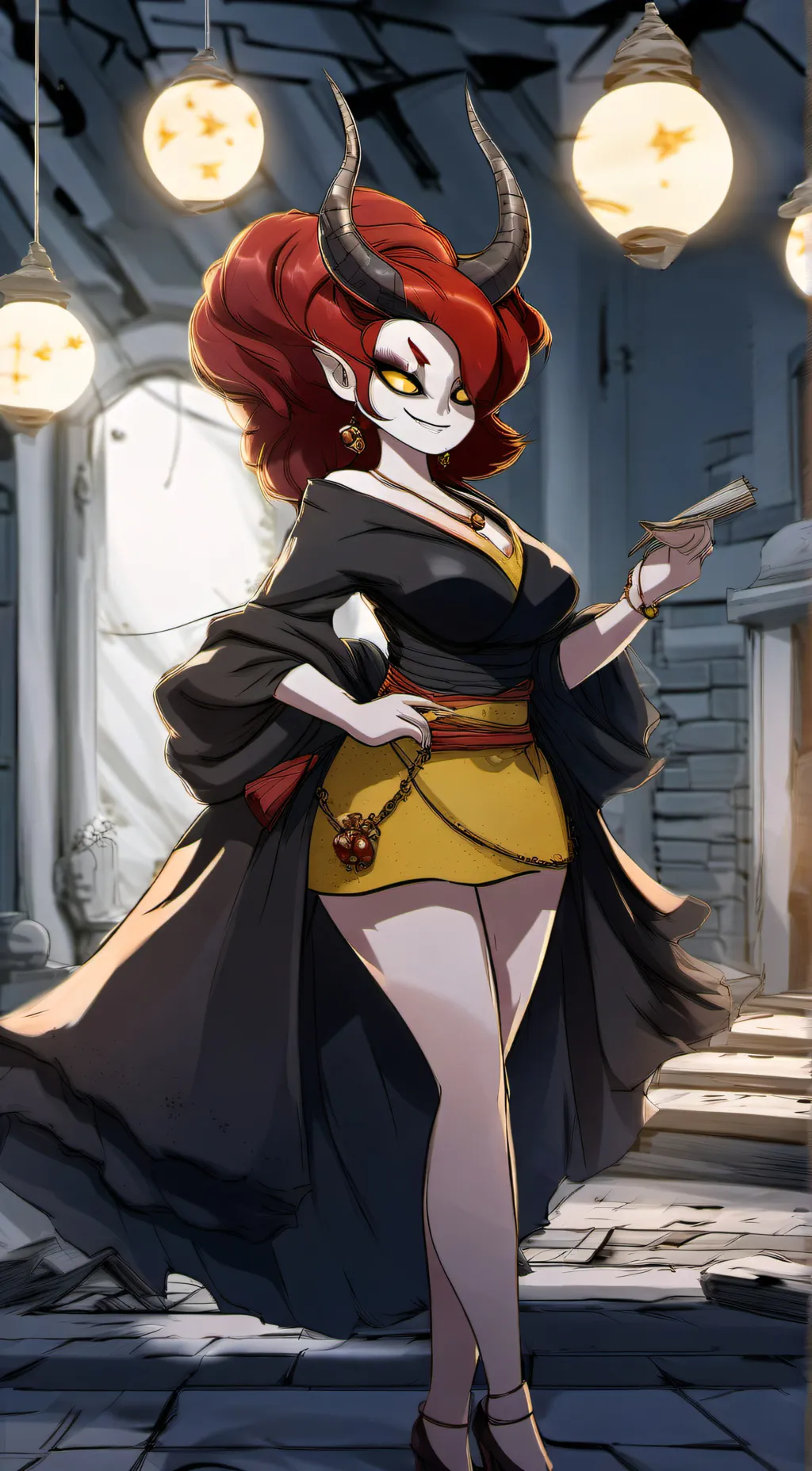ai character: hekapoo  background