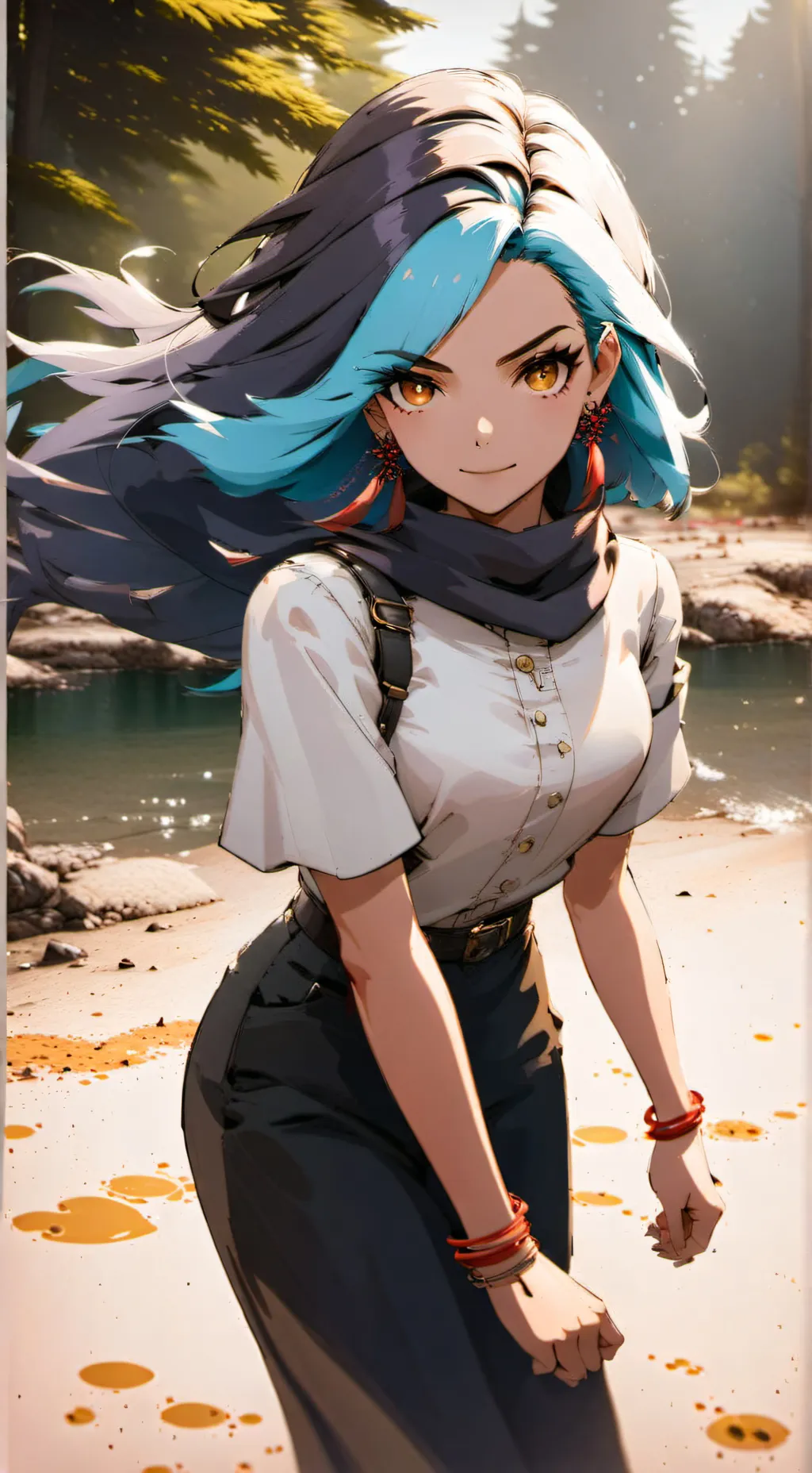 ai character: annai  background