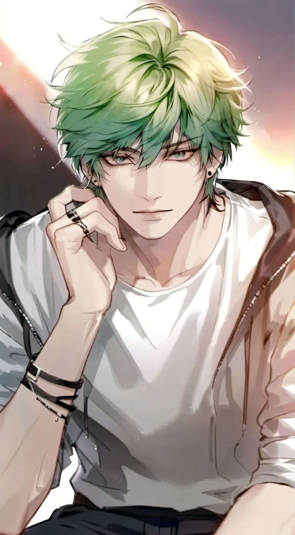 ai character: ×|- zeon -|× background