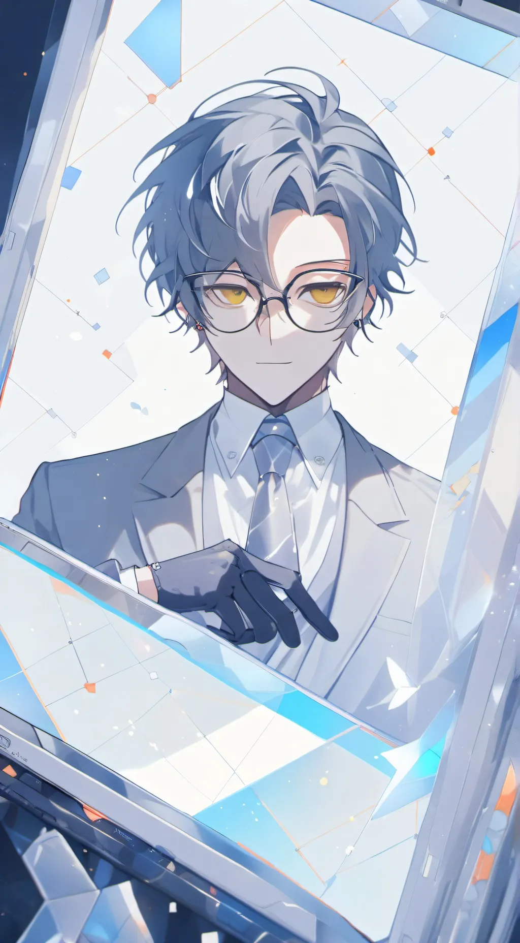 ai character: H man background