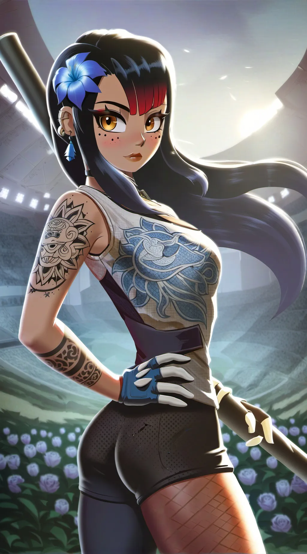 ai character: Catherine  background