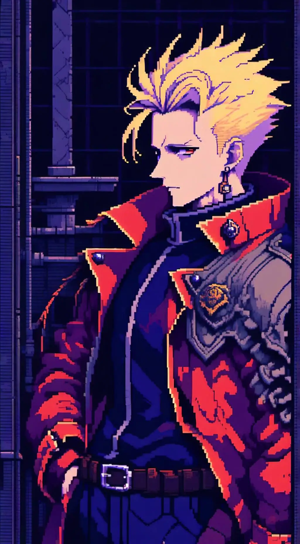 ai character: Vash background