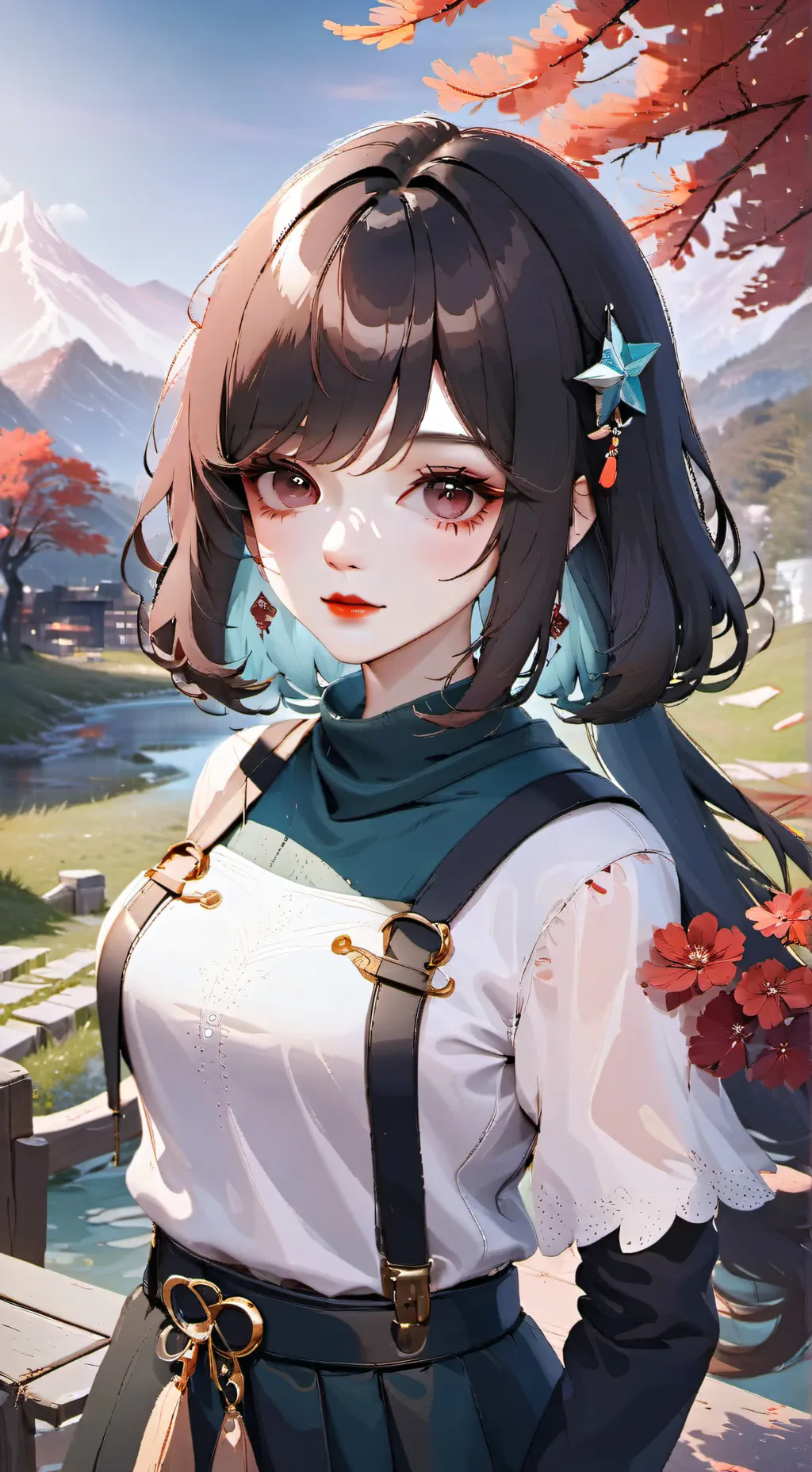ai character: Ashley background