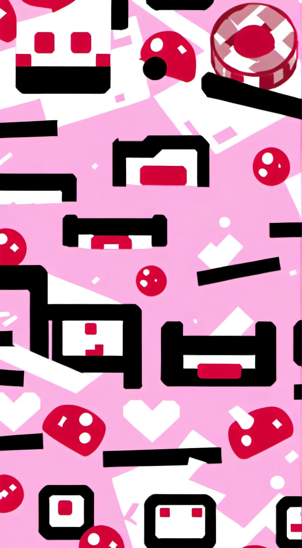 ai character: bandage girl background