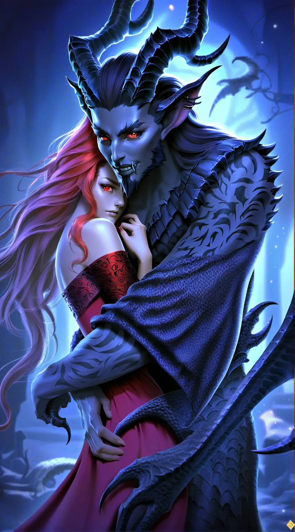 ai character: Draakar background