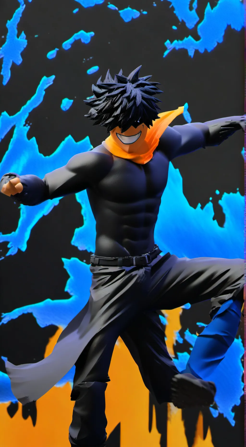 ai character: boy background