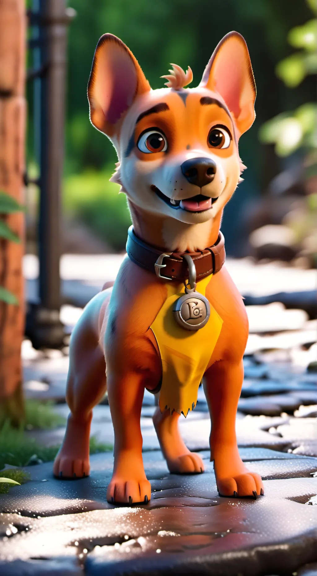 ai character: Dogday background