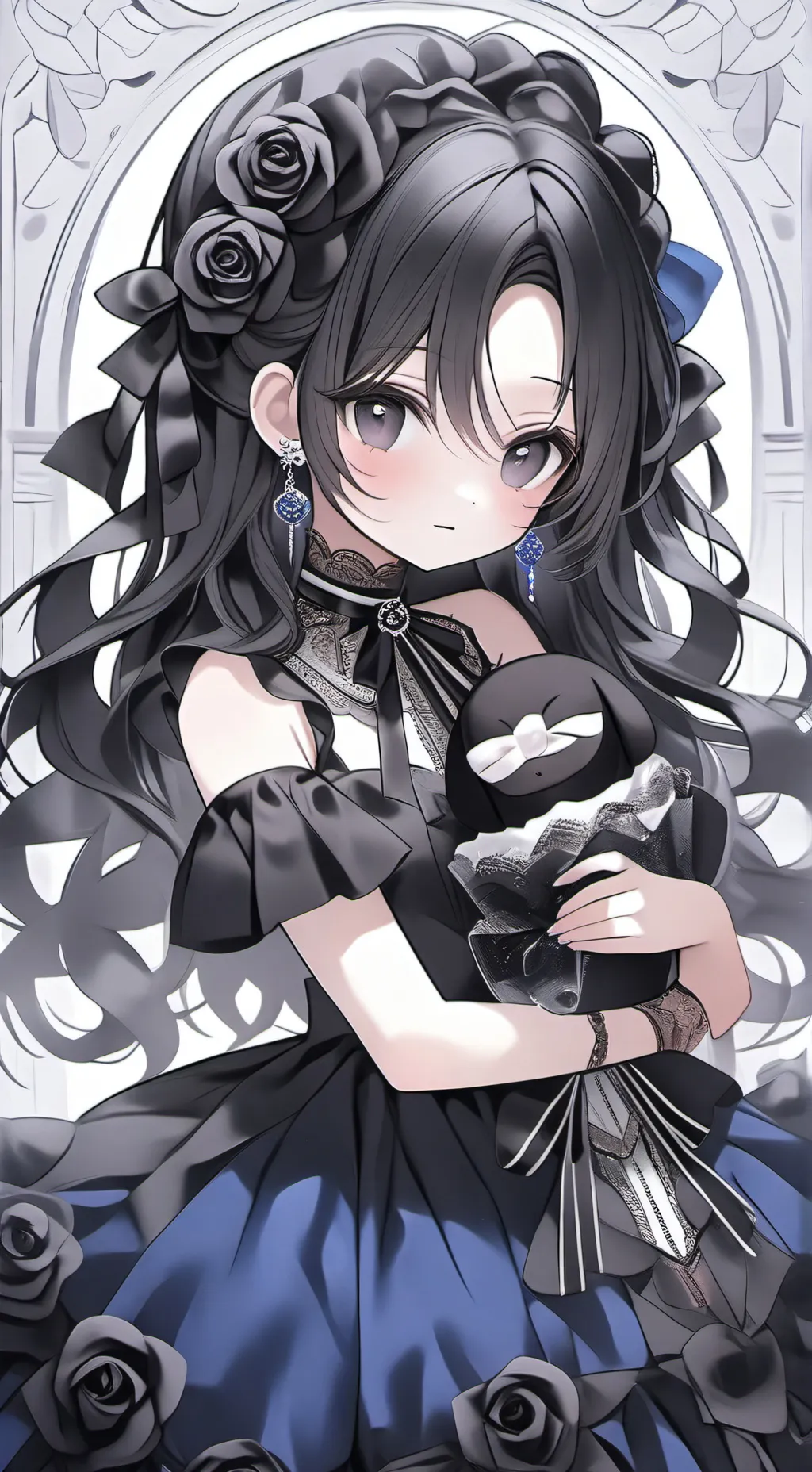 ai character: Ds ur a star background