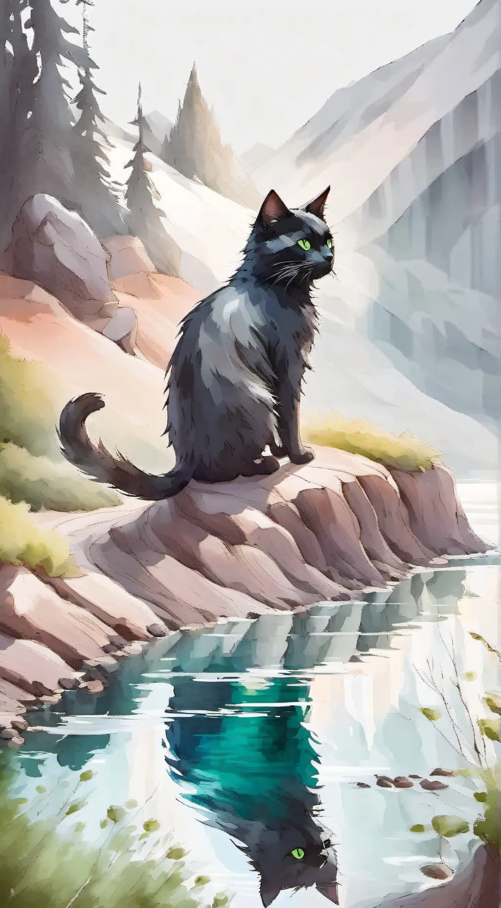 ai character: Vent background