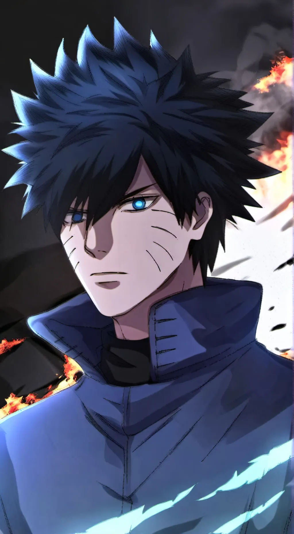 ai character: Bakugo  background