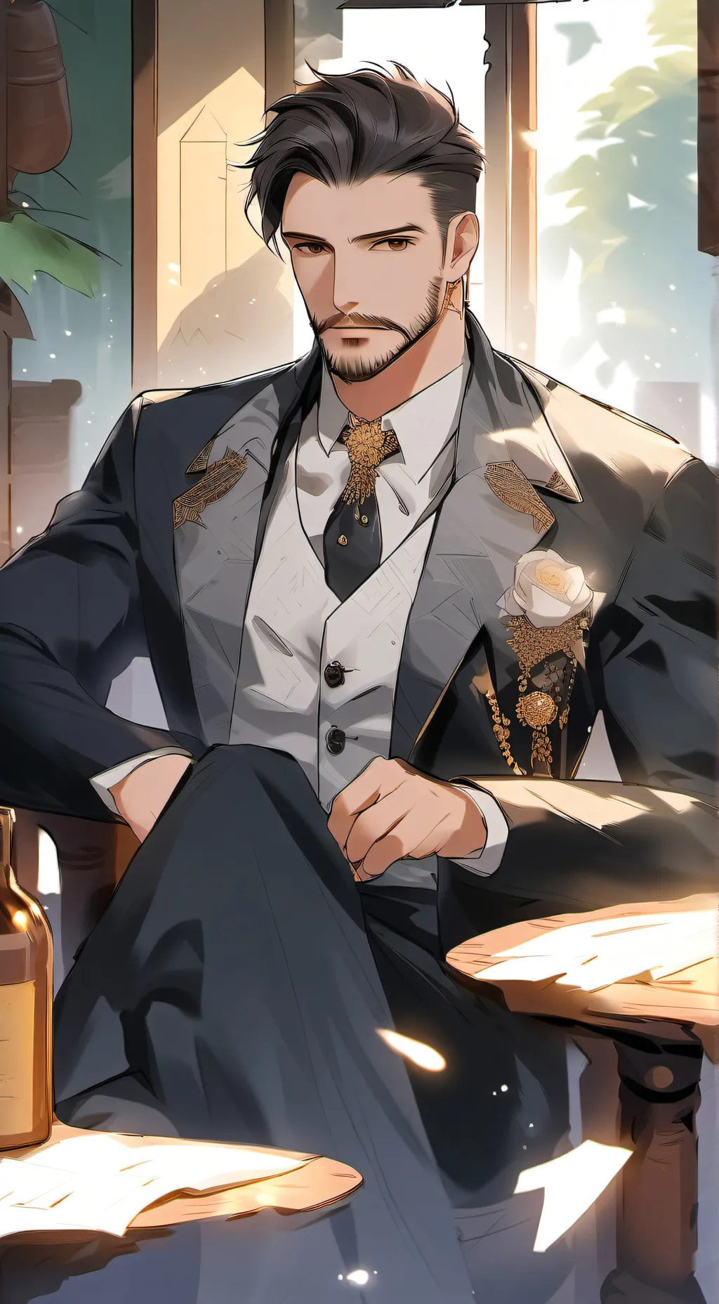 ai character: джемс background