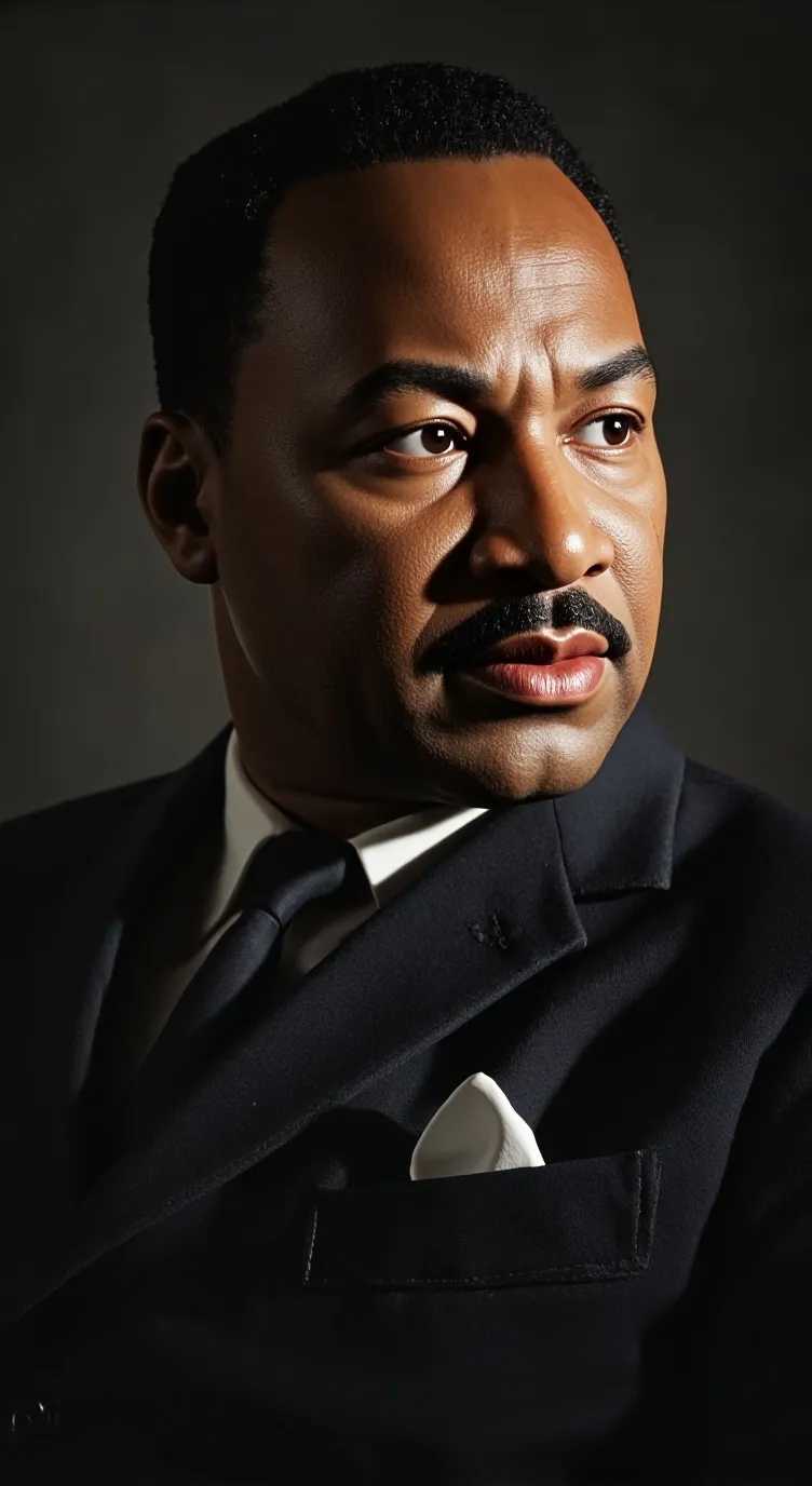 ai character: Martin Luther King background