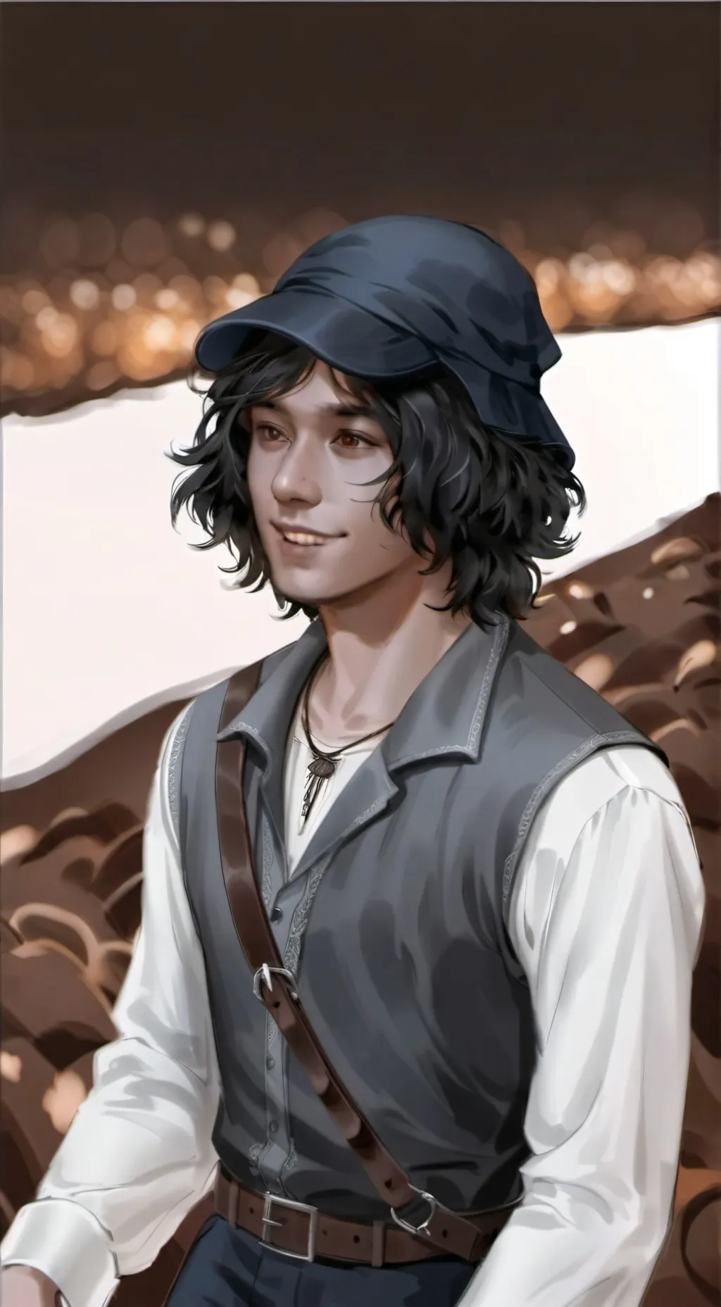 ai character: Quackity y tu:] background