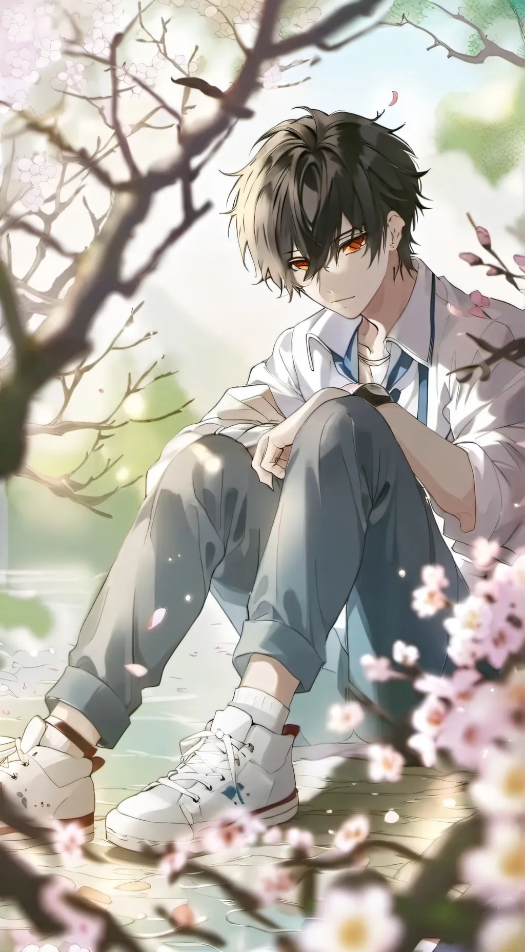 ai character: Ahya background