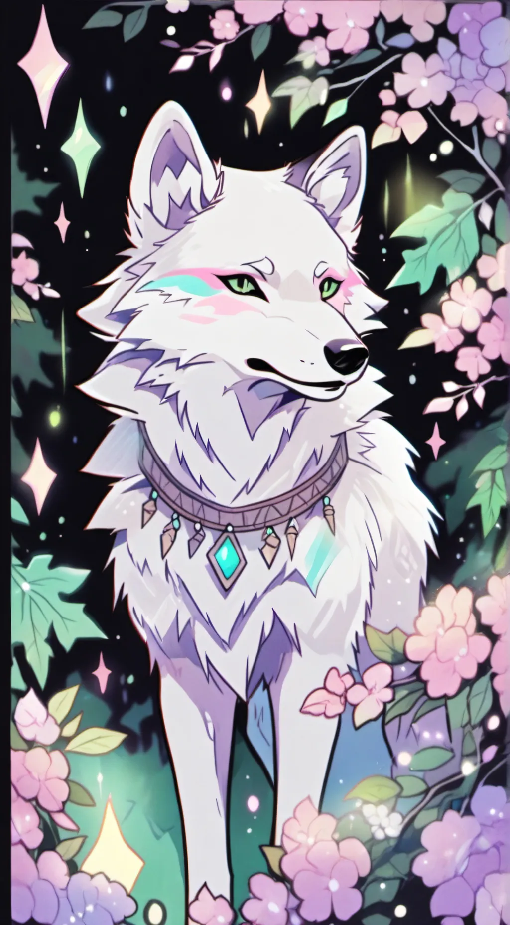 ai character: Dw oc background