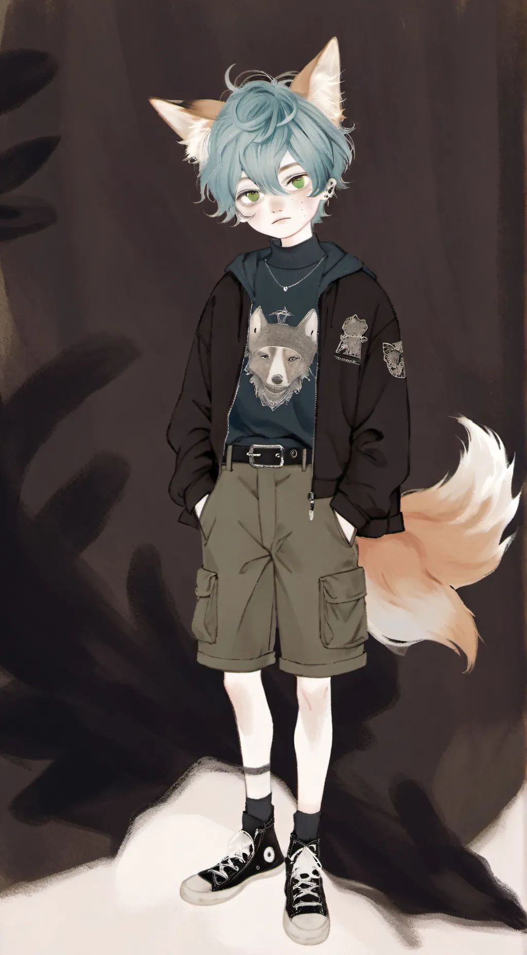 ai character: Koda  background