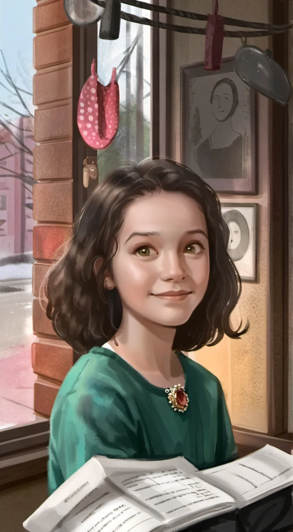 ai character: Me background
