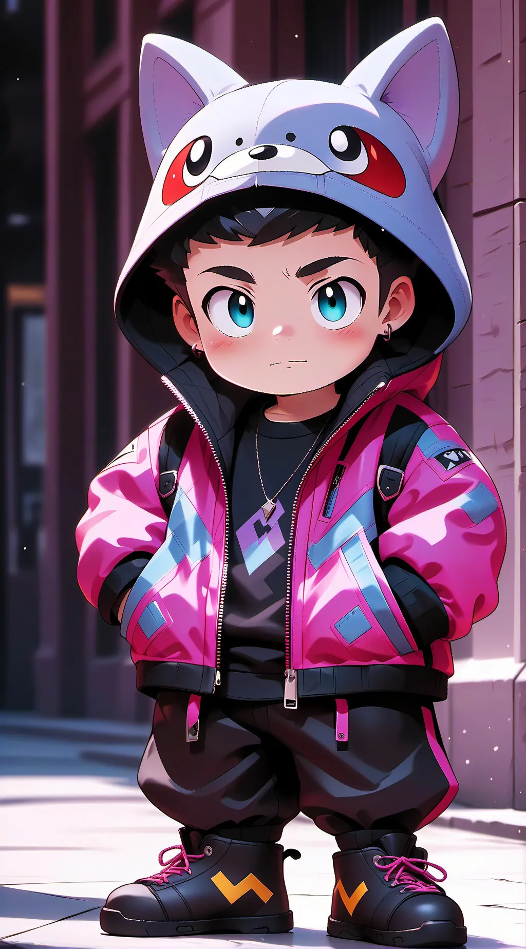 ai character: Aiden ￼ background