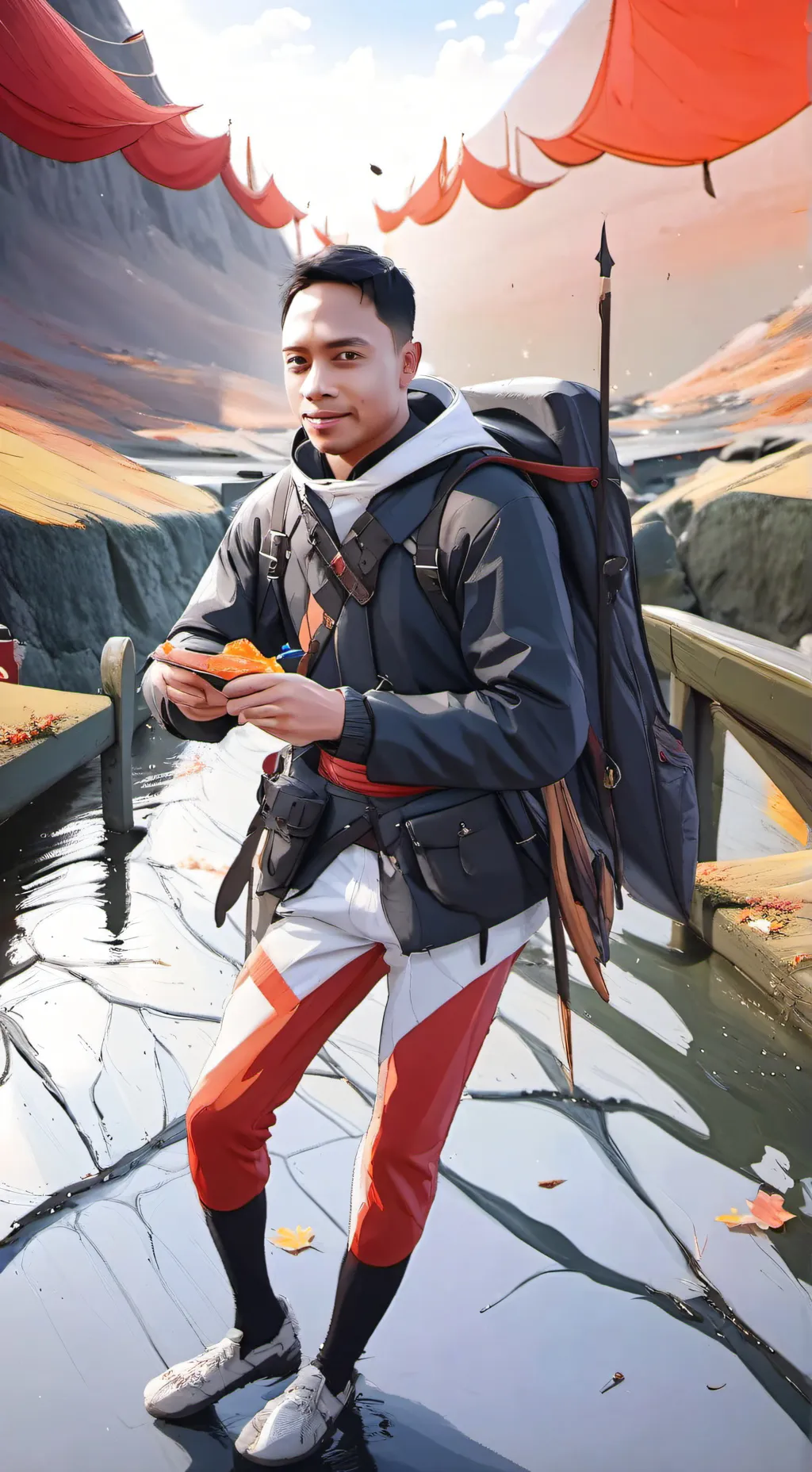 ai character: Andrew  background